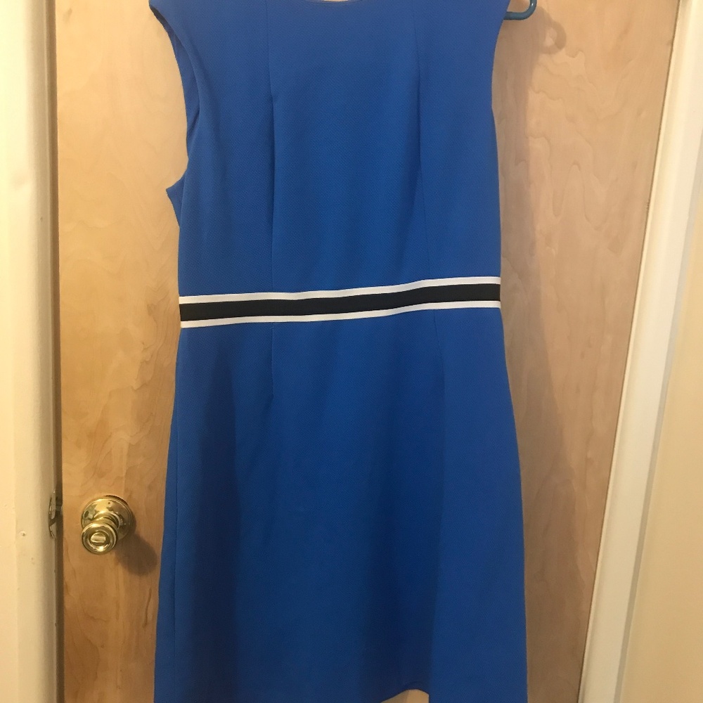 Nine West A Line Blue vintage dress size 14